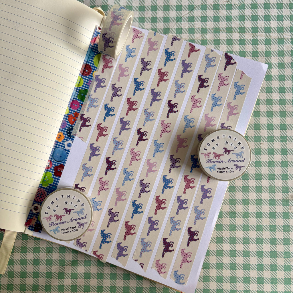 Horsin Around Washi Tape