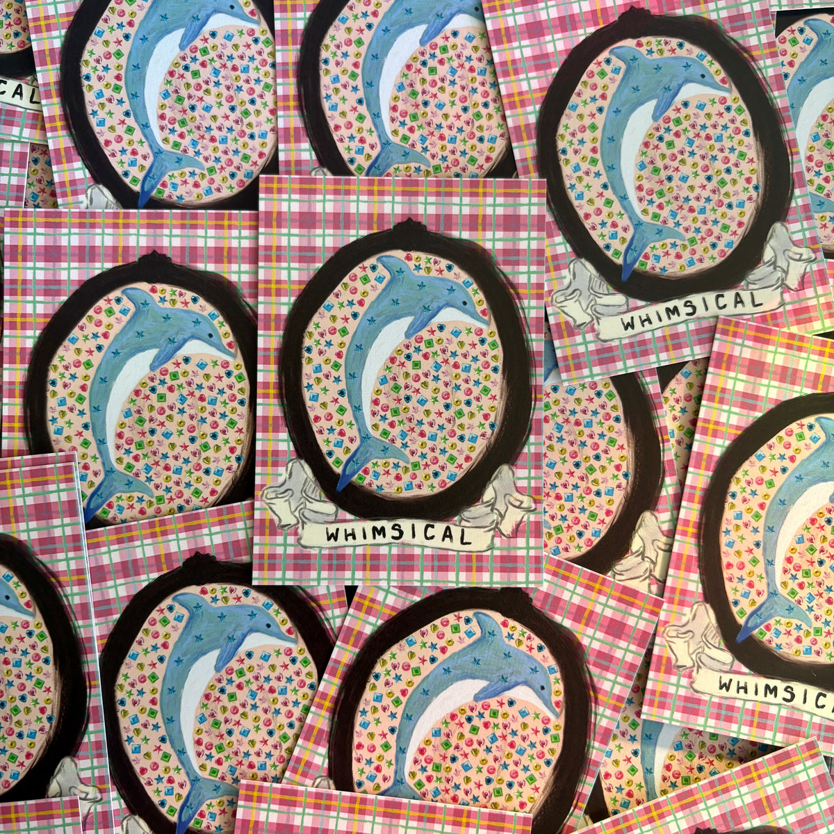 August Mail Club Trading Card 08