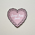 Sweet Treat Lover Doily Sticker