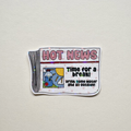 Hot News Sticker