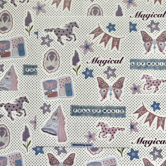 May Mail Club Sticker Sheet