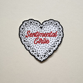 Sentimental Girlie Doily Sticker