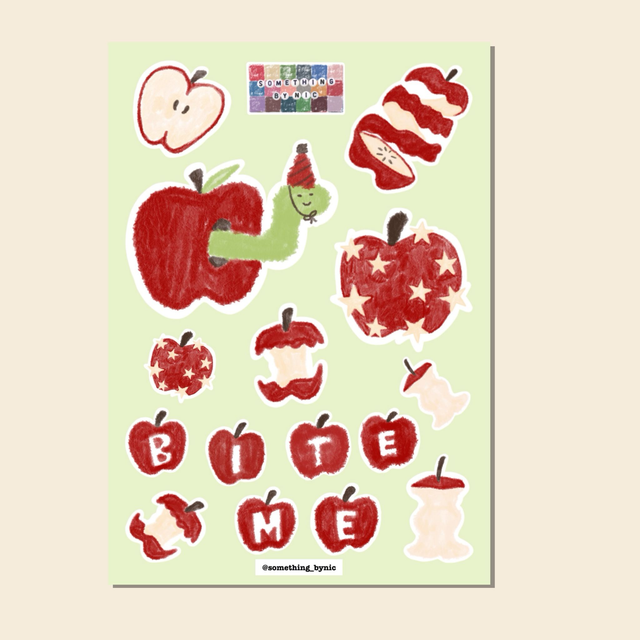 Bite Me Sticker Sheet