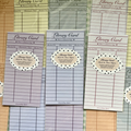 Library Card Check-In Memo Pack
